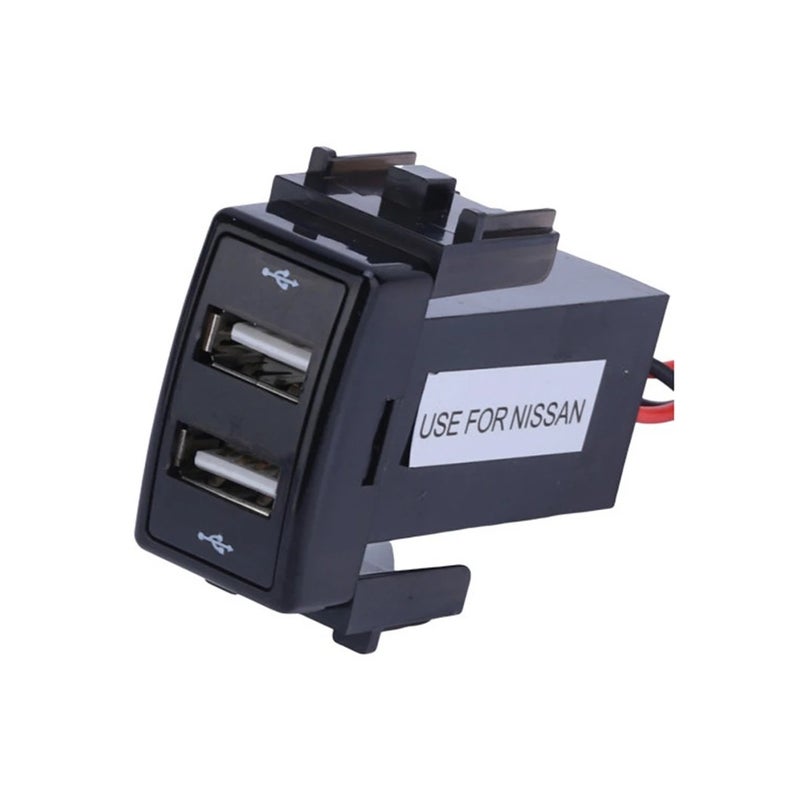 Bluejw Universal 2 USB Port Car Charger Adapter, DC 5V 3.1A Dual USB Automobile Charger for Phones, Tablets, Cars, Buses - Fast Charging - Image 3